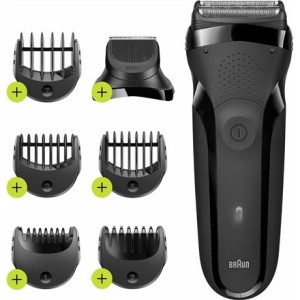 Braun Series 3 300BT Golarka rotacyjna Przycinarka Czarny