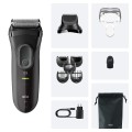 Braun 3000BT Bateria 5 7 mm Mokry & Suchy Czarny, Szary - 2905916