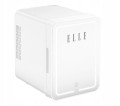 Mini lodówka z lusterkiem do makijażu LED ELLE 4L biała - 2906100