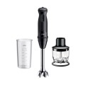 Braun MultiQuick 3 MQ30201M 0,6 l Blender immersyjny 900 W Czarny, Stal satynowa - 2906257