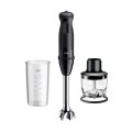 Braun MultiQuick 3 MQ30201M 0,6 l Blender immersyjny 900 W Czarny, Stal satynowa - 2906252
