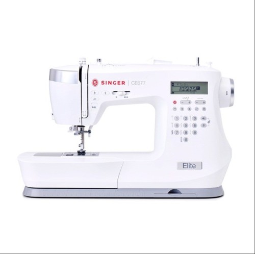 SINGER Maszyna do szycia Elite CE677 Prąd elektryczny Biała - 2906405