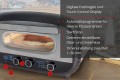 Nowy piec do pizzy Alfredo w kolorze srebrnym - 2907127