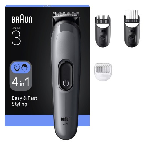 Braun 80789918 maszynka do włosów Ciemny Szary 21 Niklowo-kadmowy (NiCd) - 2907758