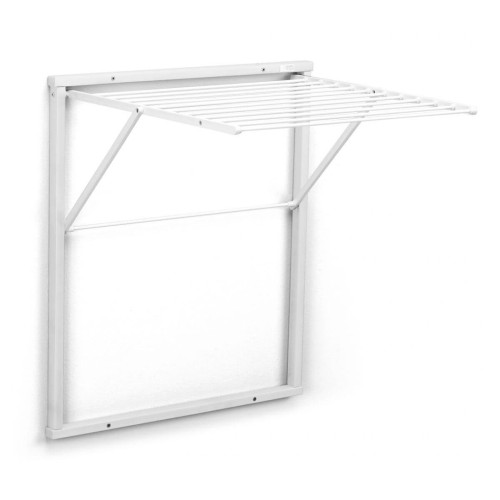 ARREDAMENTI KLEDY Naścienna suszarka na pranie - 80 x 69 cm, Biały - 2907848