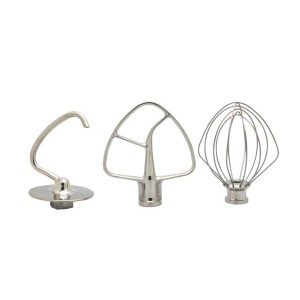 Zestaw przystawek KitchenAid 1086.07 5KSM5TH3PSS (mieszadło, trzepaczka, hak)