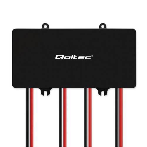 Balanser napięcia Qoltec 51098 48V do akumulatorów 4x12V | 10A | LiFePO4 AGM GEL - 2909255