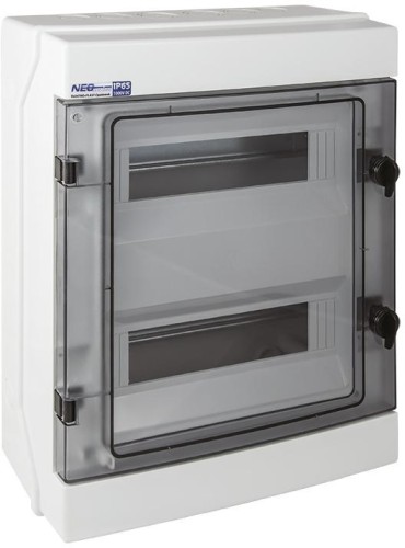 Rozdzielnica hermetyczna modułowa (500V AC, 1000V DC) 2x12 natynkowa (N+PE) IP65 RH-24 - 2909258