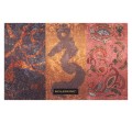 Moleskine Zestaw zawiera trzy notatniki z grafikami artystów z Japonii, Chin i Korei Południowej, naklejki, kartkę z życzeniami, szczęśliwe koperty oraz chustę w pudełku. - 2909269