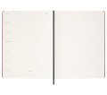 Moleskine Zestaw Shine, niedatowany planer, teczka na dokumenty oraz pióro wieczne Kaweco, metaliczny czerwony. - 2909278