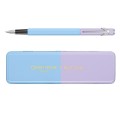 Caran d’Ache Pióro wieczne z kolekcji limitowanej Paul Smith Edycja 4, kolor Sky Blue/Lavender, stalówka F. - 2909323