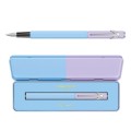 Caran d’Ache Pióro wieczne z kolekcji limitowanej Paul Smith Edycja 4, kolor Sky Blue/Lavender, stalówka F. - 2909326