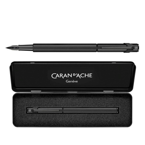 Caran d’Ache Pióro wieczne z kolekcji Black Code, stalówka F. - 2909341