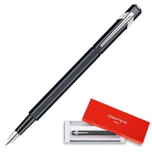 Caran d’Ache Pióro wieczne 849, kolor czarny, stalówka EF.