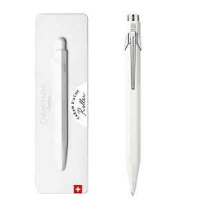 Caran d’Ache Pióro kulkowe 849, w pudełku, kolor biały.