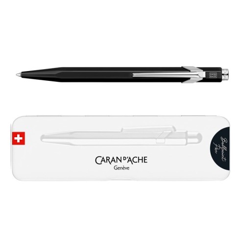 Caran d’Ache Długopis szwajcarski 849 Pop Line Fluo, M, kolor czarny - 2909527