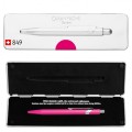 Caran d’Ache Długopis szwajcarski 849 Pop Line Fluo M, kolor fioletowy - 2909544