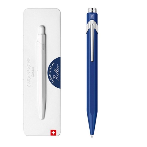 Caran d’Ache Pióro kulkowe 849, w pudełku, kolor niebieski. - 2909606