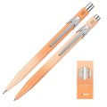 Caran d’Ache Zestaw Długopis szwajcarski 849 i ołówek automatyczny 844 Sunset Sky, kolor pomarańczowy. - 2909652