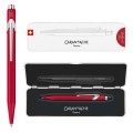 Caran d’Ache Długopis szwajcarski 849 Colormat-X, kolor czerwony w pudełku Slimpack. - 2909753