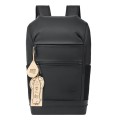 Rivacase Eden plecak City backpack Czarny Poliester, Skóra woskowana (Pull Up) - 2909882