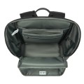 Rivacase Eden plecak City backpack Czarny Poliester, Skóra woskowana (Pull Up) - 2909870