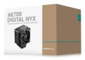 DeepCool AK700 Digital NYX Procesor Chłodnica powietrza 12 cm Czarny 1 szt. - 2910057