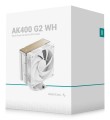 DeepCool AK400 G2 WH Procesor Chłodnica powietrza 12 cm Biały 1 szt. - 2910107