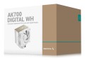 DeepCool AK700 Digital WH Procesor Chłodnica powietrza 12 cm Biały 1 szt. - 2910117