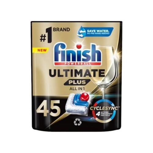 FINISH ULTIMATE+ DISHWASHER TABS 45PCS - 2910363
