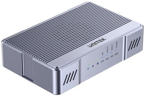 Unitek obudowa 2x M.2 20 Gb/s  RAID0, RAID1 + klonowanie - 2910827