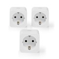 Nedis WIFIP121FWT3 inteligentny korek 3680 W Dom Biały - 2911821
