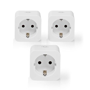 Nedis WIFIP121FWT3 inteligentny korek 3680 W Dom Biały