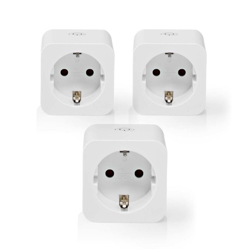 Nedis WIFIP121FWT3 inteligentny korek 3680 W Dom Biały - 2911821