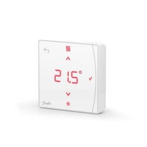Danfoss 088U2121 termostat ZigBee Biały