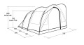Outwell Sky 5 5 os. Niebieski Namiot tunelowy - 2912043