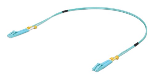 UBIQUITI Patch cord MM OM3 LC-LC duplex 50/125 0.5m (UACC-OFC-MM-0.5M) - 2912078