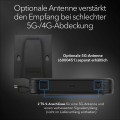 NETGEAR M3 router bezprzewodowy Dual-band (2.4 GHz/5 GHz) Czarny - 2912190