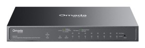 TP-Link Omada ES210GP przełącznik sieciowy Zarządzany L2 Gigabit Ethernet (10/100/1000) Obsługa PoE DIN rail Czarny