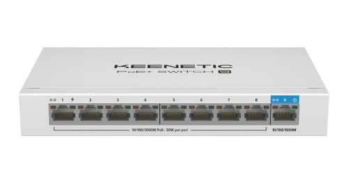 Switch Keenetic PoE Switch 9 KN-4710-01-EU Switch - 2912505