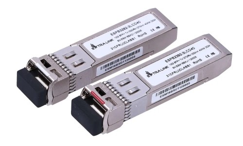 Extralink Moduł SFP+ WDM SFP+ 10G 10Gbps 1270/1330nm, single mode, 40km, LC, DOM, para - 2913085