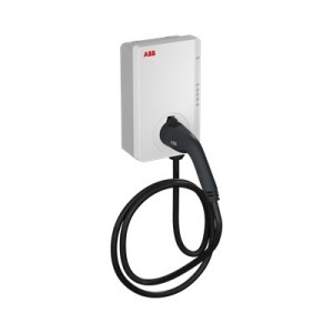 Stacja ładowania ABB Terra AC W22-G5-R-C-V2-0 wallbox Typ 2, 22kW, przewód 5m, zasilanie z 3 faz/32A, Bluetooth, Wi-Fi, Ethernet, z czytnikiem RFID, modem GSM/4G