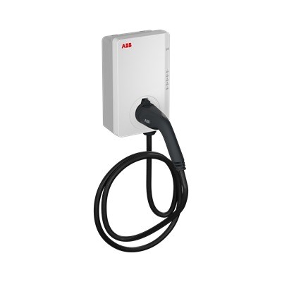 Stacja ładowania ABB Terra AC W22-G5-R-C-V2-0 wallbox Typ 2, 22kW, przewód 5m, zasilanie z 3 faz/32A, Bluetooth, Wi-Fi, Ethernet, z czytnikiem RFID, modem GSM/4G - 2913133