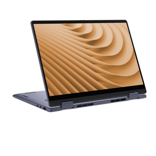 DELL 2-in-1 DB04255 AMD Ryzen AI 5 340 Hybryda (2w1) 35,6 cm (14") Ekran dotykowy Full HD+ 16 GB LPDDR5x-SDRAM 512 GB SSD Wi-Fi 7 (802.11be) Windows 11 Home Niebieski - 2913315