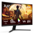AOC G4 C32G42ZE monitor komputerowy 80 cm (31.5") 1920 x 1080 px Full HD LED Czarny, Czerwony - 2913740