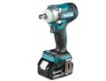 Klucz udarowy akumulatorowy Makita SPUGINIS VERŻTAKLIS 18V 1/2 "330Nm 2x5.0Ah lagaminas MAKPAC DTW301RTJ - 2913909