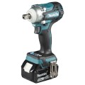 Klucz udarowy akumulatorowy Makita SPUGINIS VERŻTAKLIS 18V 1/2 "330Nm 2x5.0Ah lagaminas MAKPAC DTW301RTJ - 2913905
