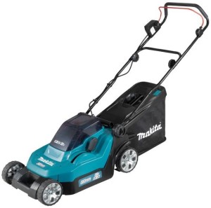 Makita DLM382PM2 kosiarka Bateria Czarny, Niebieski