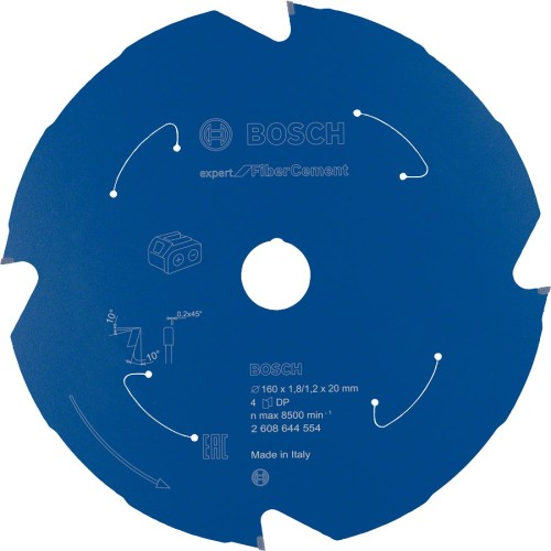 Bosch 2 608 644 554 ostrze do piły tarczowej 16 cm 1 szt. - 2914090