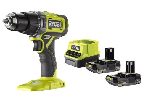 RYOBI Wiertarko-wkrętarka udarowa 18V z silnikiem bezszczotkowym - 2914299